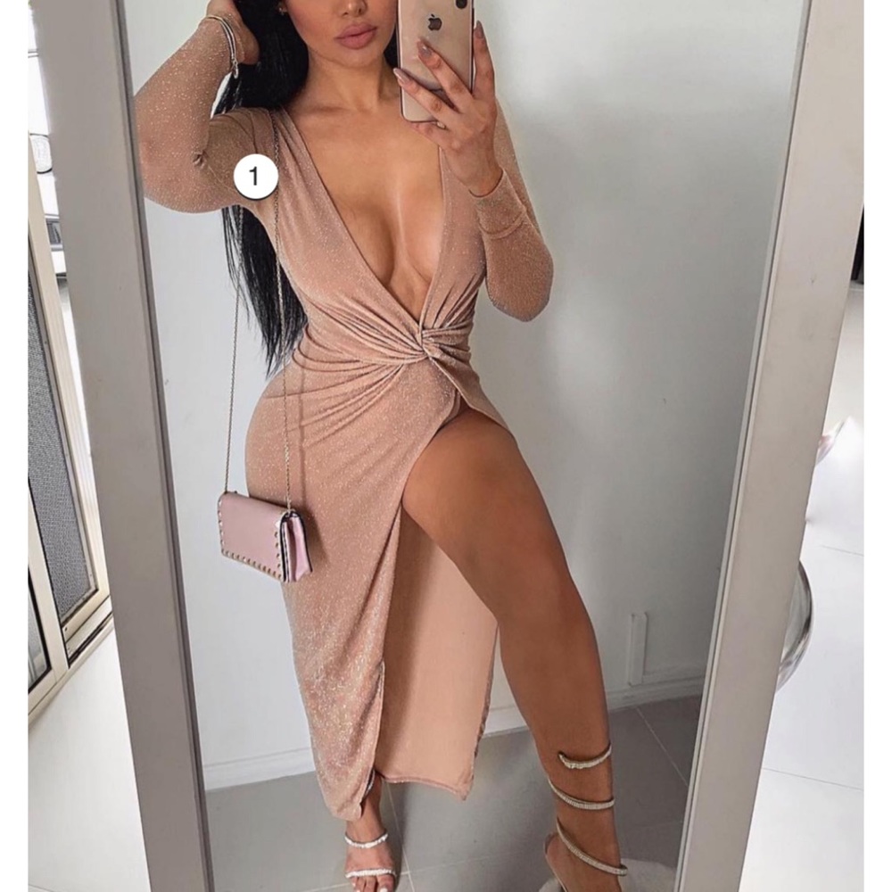 Fashion Nova Feeling Loved Dress